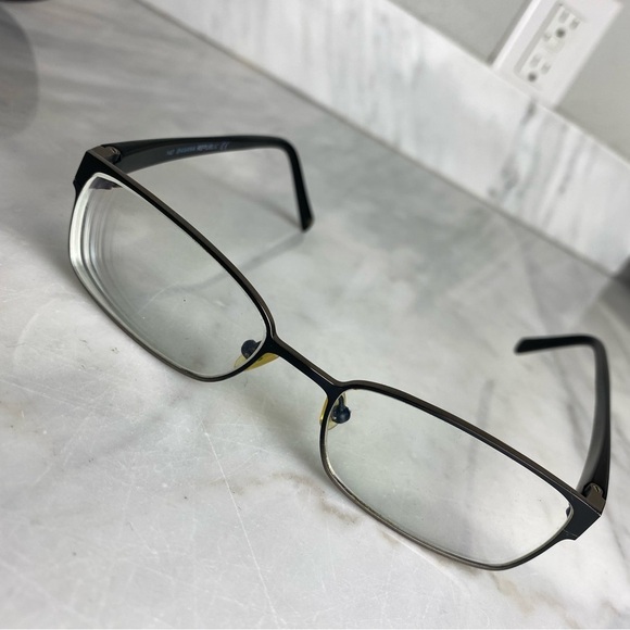 Banana Republic Eyeglasses Hamilton OJWR 140 Rectangle Metal Frames with Case - Picture 4 of 9